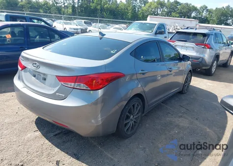 2012 Hyundai Elantra Limited (Ulsan Plant) from USA, damaged, VIN KMHDH4AE6CU224846